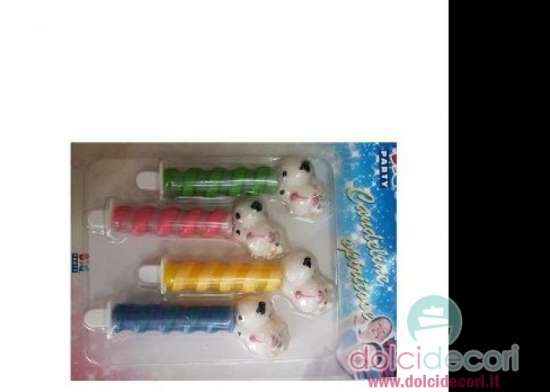 Candelina torciglione mucca