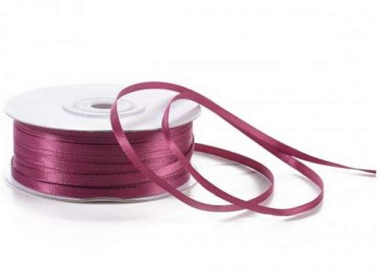 Nastro raso 10 mm vinaccio