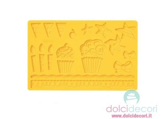 Wilton stampo silicone cupcake