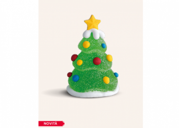 Abete verde in gelatina