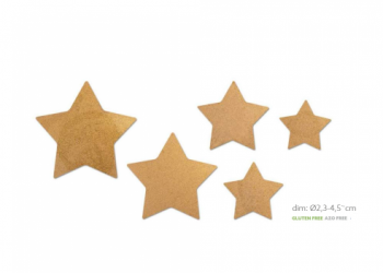 Stelle oro in cioccolato